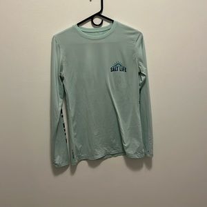 Salt life blue shirt